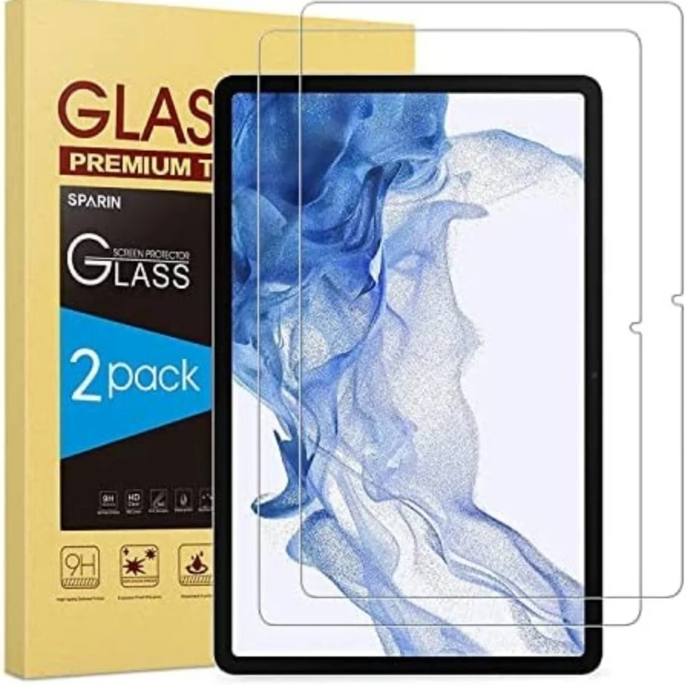 NEW Fac Sealed Glass Screen Pro Premium tempered 9H Sparin Screen Protector 2 Pk
